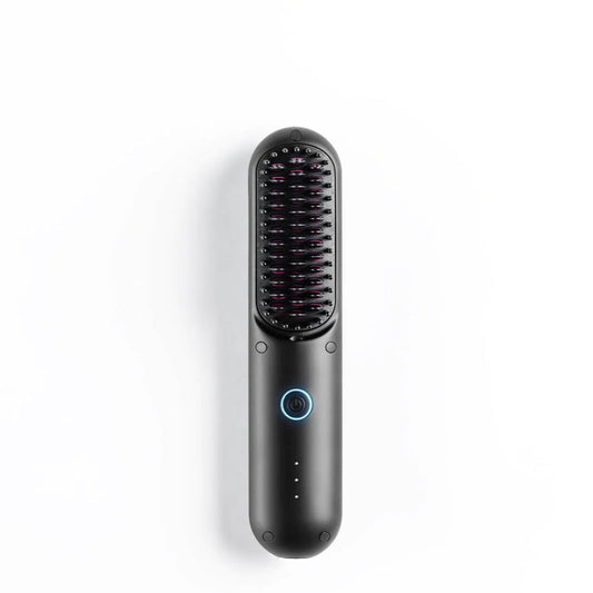 Portable smoothing brush - Correct your rebel locks. In a few seconds, in your bag.